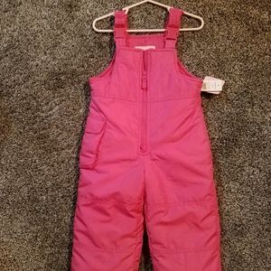 18 month pink London Fog Snowpants overalls
